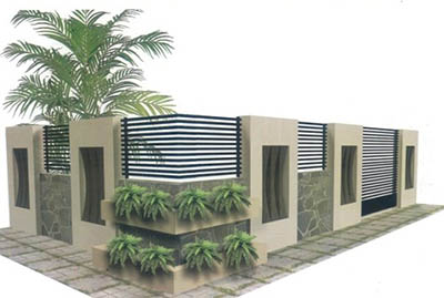 Desain Pagar Rumah Minimalis Modern Property Bandung