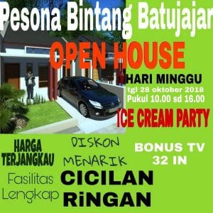 Open House Pesona Bintang Batujajar