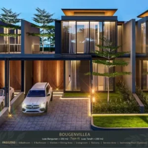 smart valley modern residence dago tipe bougenvillea