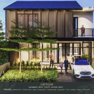 smart valley modern residence dago tipe cattleya